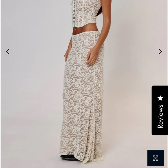 Jagger and Stone Freya Lace Maxi Skirt - Picture 5 of 6